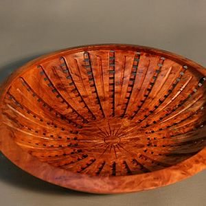 Fluted bowl