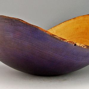 Dyed Sycamore Natural Edge