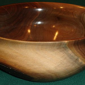 Black Walnut Bowl alt view