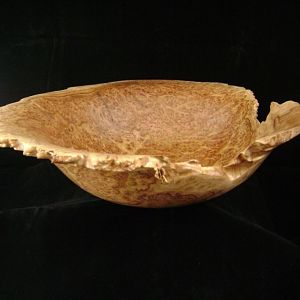 Corrugata Natural Edge Bowl