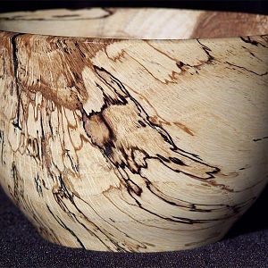 Spalted White Oak bowl