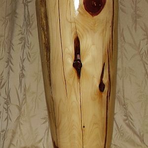 Tall Cedar Vessel