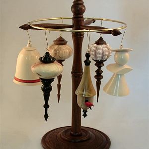 Ornaments and Display Stand