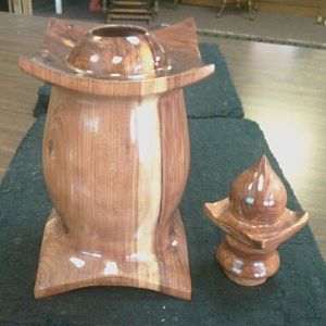 Cedar Hollow Vessel w Lid