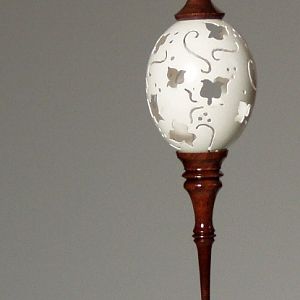 Pierced Egg Ornament