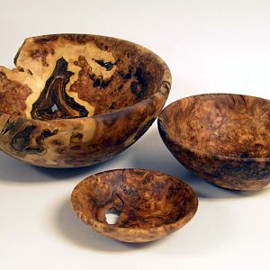 Cottonwood Burl Set