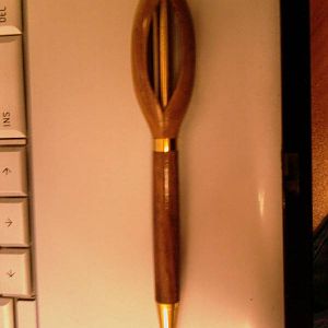 Inside-out Walnut pen