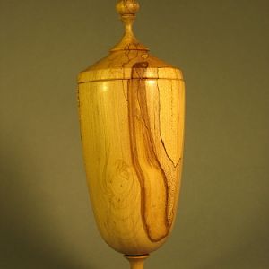 Ambrosia maple tall lidded box