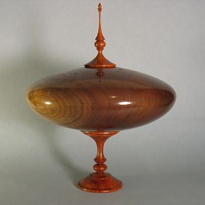 Walnut vessel