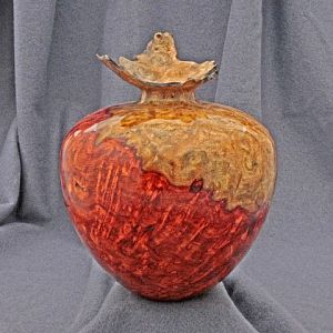 Amboyna Burl Hollow Form