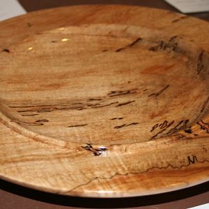 Spalted 10" plate