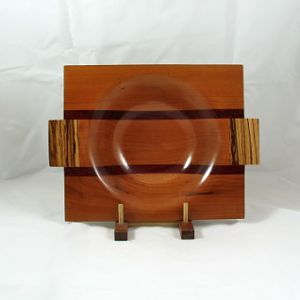 Square-turned bowl