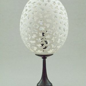 Pierced Egg Ornament