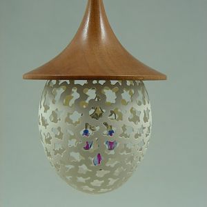 Pierced Egg Ornament