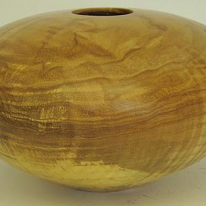 Spalted Ash Hollow Form