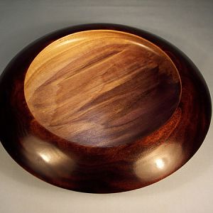 Torched Tulip Poplar Bowl