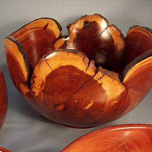 Cedar Bowl Close Up