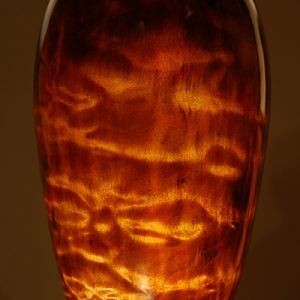 Quilted Maple Hollow Form