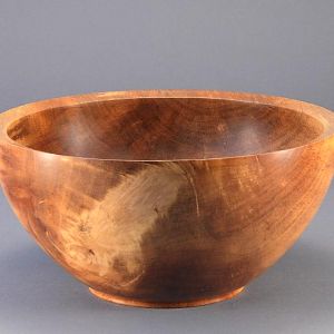 5"H x 10.375"D Maple (?) Bowl