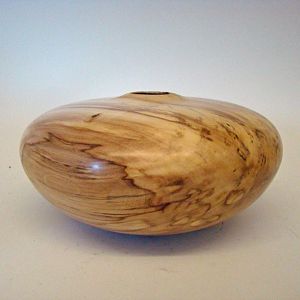 Spalted Ash hollow form