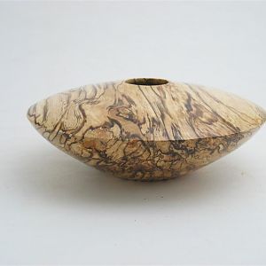 Spalted River Birch Hollow Form