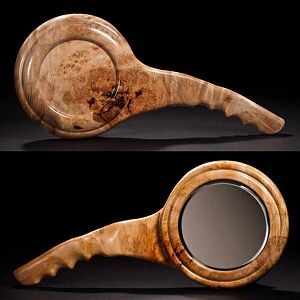 Big Leaf Maple mirror