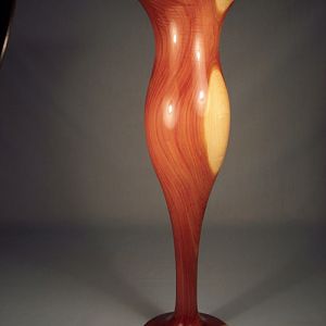 Cedar vase