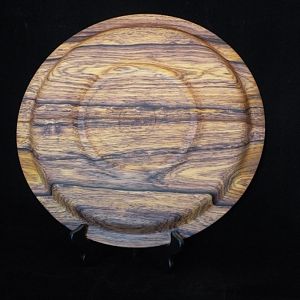 Cocobolo Platter - Back