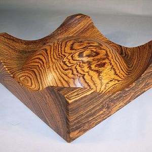 Bocote Bowl bottom