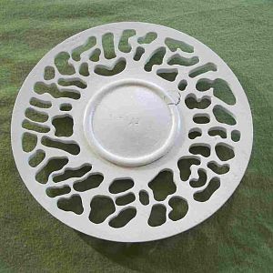 white plate