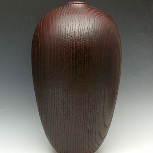 Burgundy Oak Vessel