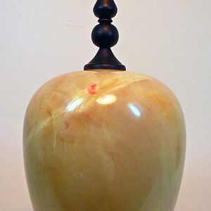 Box Elder HF Ebony Finial/Accents