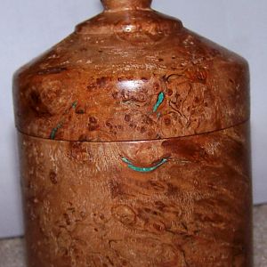 Walnut Burl Box