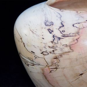 Box Elder vase detail