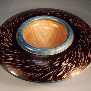 Maple Bowl burnt rim