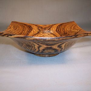 Bocote Square Bowl