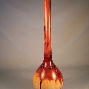 Tall Cedar Hollow Vase