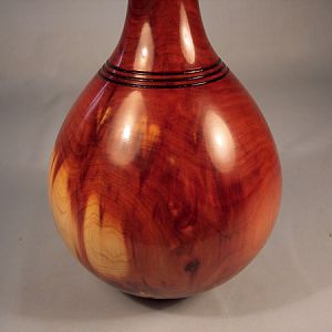 Cedar Vase close up