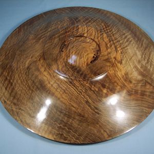 Bottom of Walnut Bowl