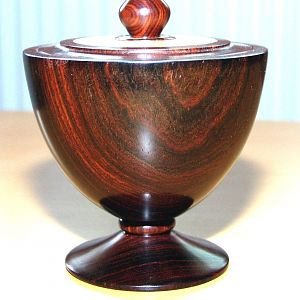 Small box - cocobolo and masur birch