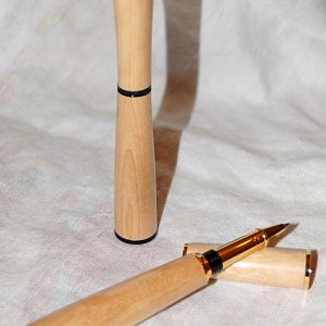 Panache pen, curly maple