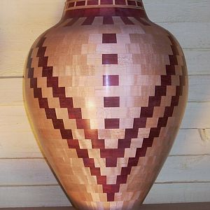 segmented vase