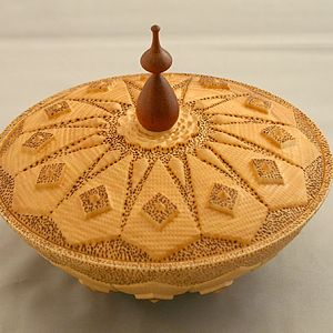 Carved Box "Geo"