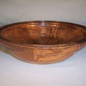 English Walnut Bowl