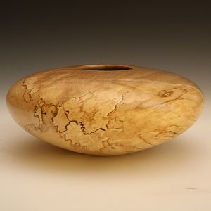 Spalted Rippled Horse Chestnut Hollow Form