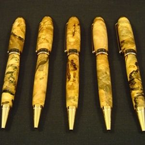 Oak Burl Designer Pens