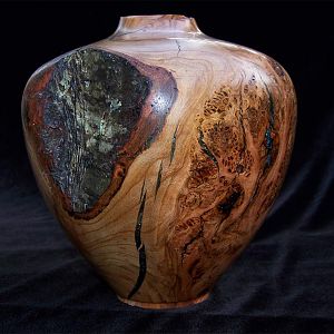 Cherry Burl Vase