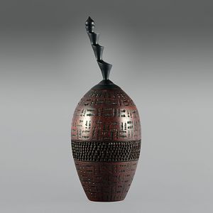 Maple Turned Urn