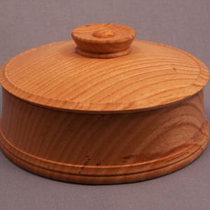 Ash Raffan Style Lidded Bowl (2nd Attempt)