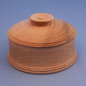 Cherry Raffan Style Lidded Bowl 1st Attempt